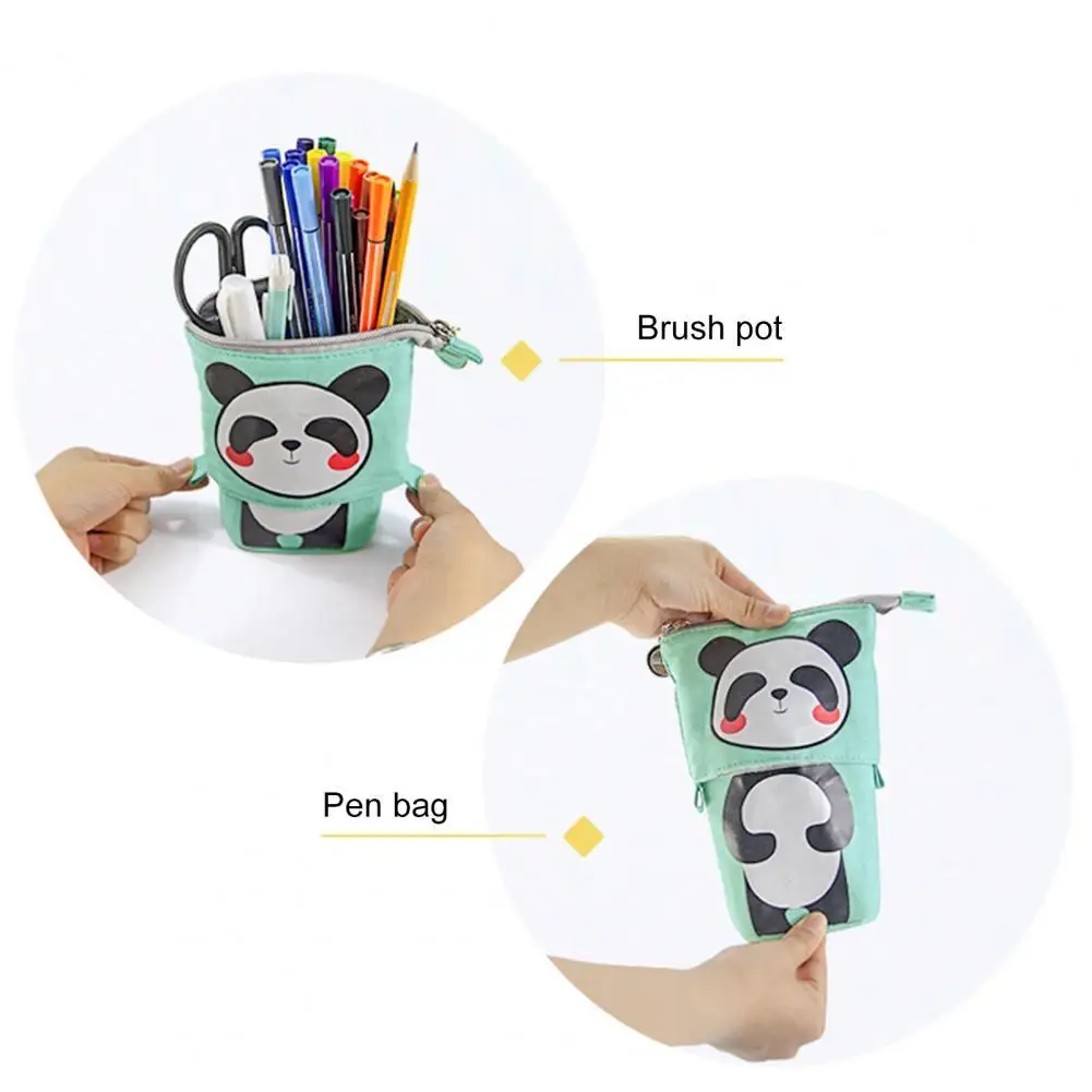 

Водонепроницаемая портативная школьная сумка, милый чехол с принтом, держатель для карандашей для дома