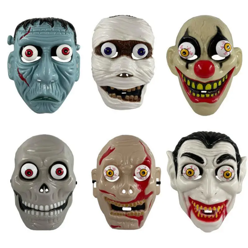 

Vampire Face Mask Grimace Mask Halloween Dress Up Comfortable And Breathable Horror Props Cosplay Props Role Play Full Face Mask