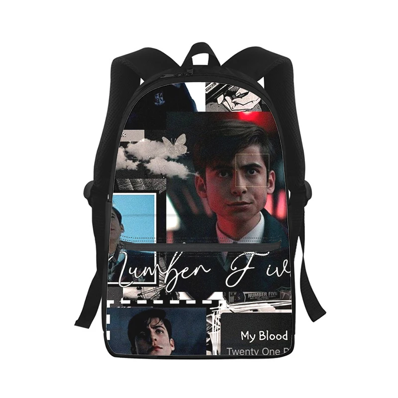 The Umbrella Academy Men Women Backpack 3D Print Fashion Student School Bag Laptop Backpack Kids Travel Shoulder Bag
