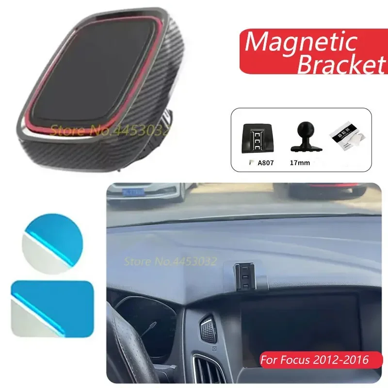 

Магнитный автомобильный держатель для телефона для Ford Focus 3 MK3 2012-2016, сильный магнитный кронштейн с GPS и базовыми аксессуарами для интерьера