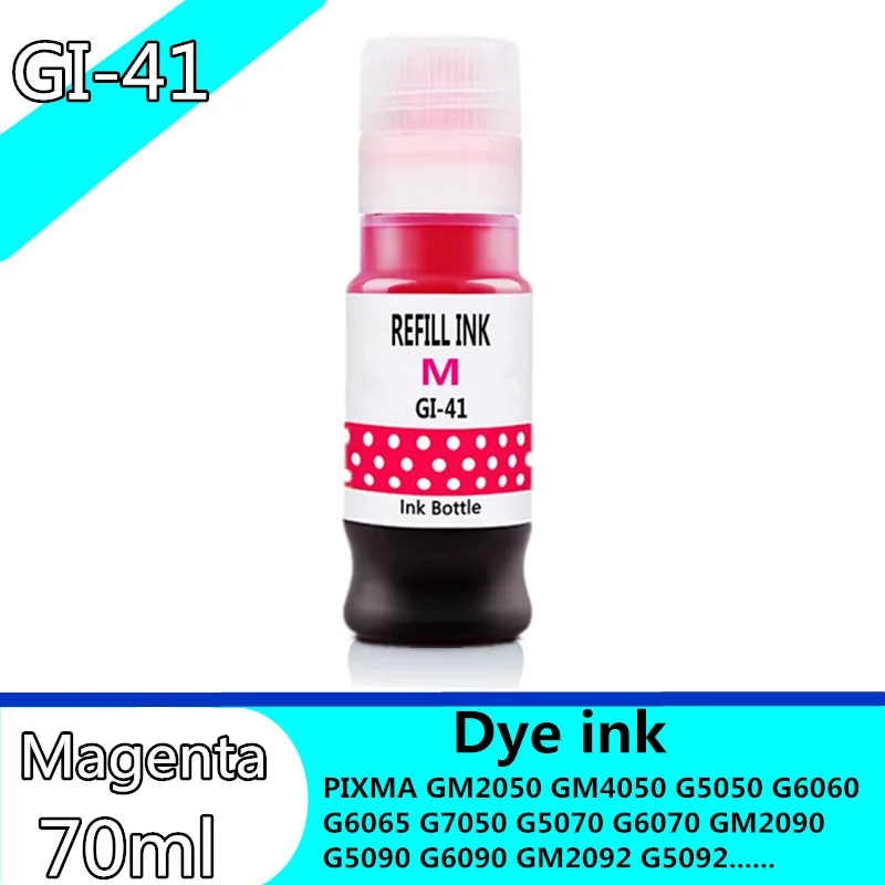 GI-41 GI 41 сменные чернила для принтера Canon PIXMA G1020 G2020 G3020 G3060 G1520 G2520 G2560 G3520 G3560 G3620