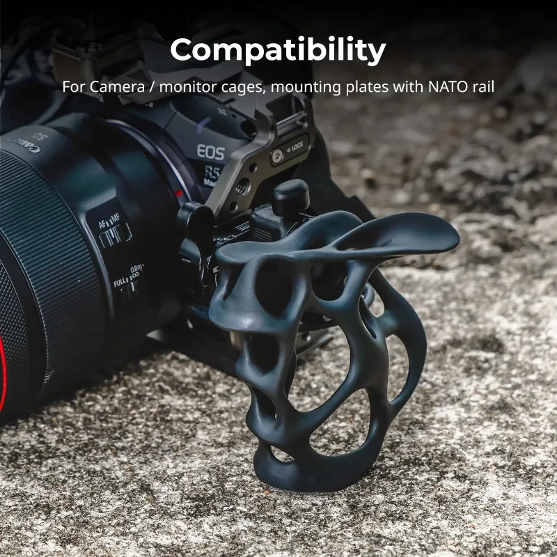 Фото Вращающаяся правая/левая рукоятка SmallRig 5243 с креплением NATO, серия Liquid Handgrip серии ImageGrip для камер Sony в кейджах №5