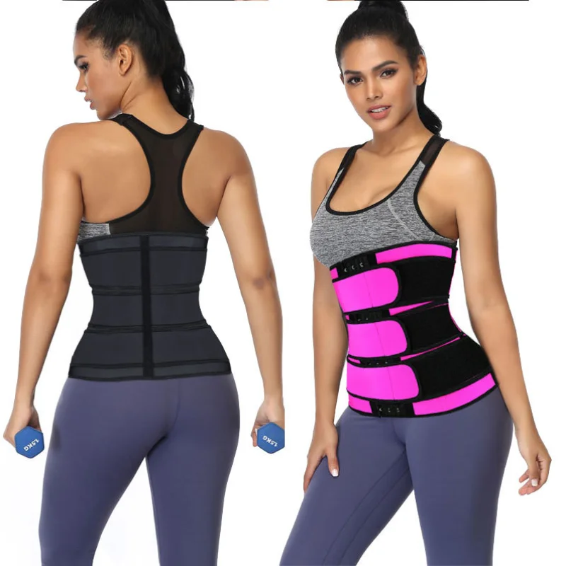 6XL Waist Trainer Body Shaper Slimming Belt Corset Sauna Shapewear Women fajas colombianas Belly Sheath Tummy Trimmer Cincher