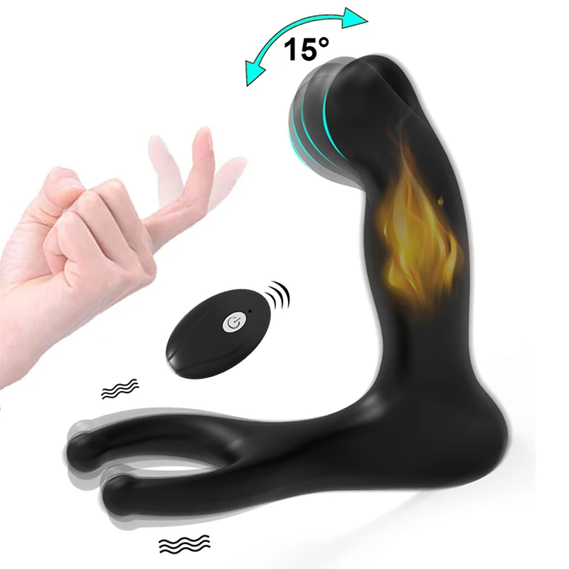 

Wiggle Prostate Massager Anal Vibrator Male Vibrators Anal Plug Sex Toys For Men Wireless Remote Butt Plug Adult Sex Toys