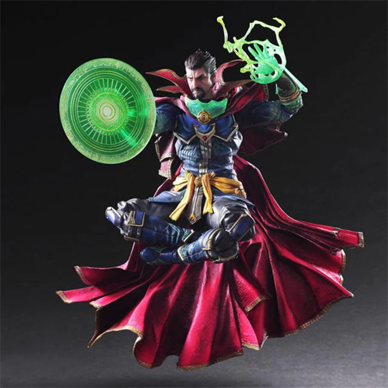 Аниме Play Arts Movie Marvel Мстители Доктор Странная статуя Железные студии ПВХ Фигурка