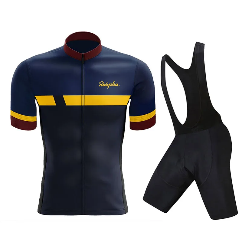 Ralvpha 2022 Men's Racing Cycling Suits Tops Triathlon Go Bike Wear Quick Dry Jersey Ropa Ciclismo Cycling Clothing Sets