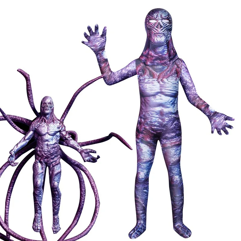 

Костюм хищника для косплея, сексуальные костюмы Zentai, Униформа, комбинезон, костюм для взрослых и детей, фотореквизит