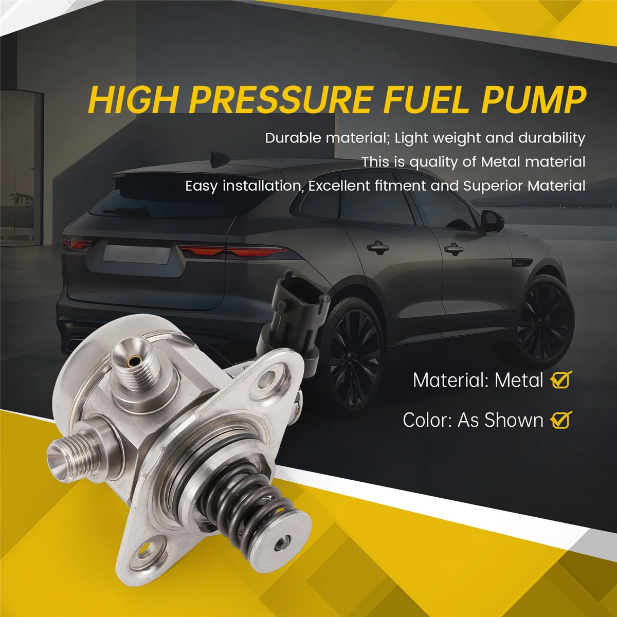 LR 091586 Топливный насос высокого давления для Range Rover IV Sport II Evoque Velar 2018-2023 2.0T H4P39D376AB