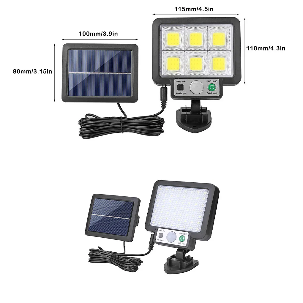 

Split Type Solar Lights with Waterproof Intelligent Light Control for Homes and Indoor Environments