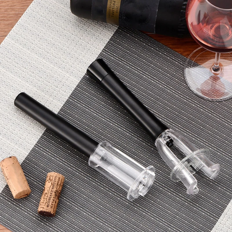 

1 Pcs Air Pump Wine Bottle Opener Stainless Steel Pin Type Bottle Pumps abridor de vinho Kitchen Opening Tools Bar Accessories