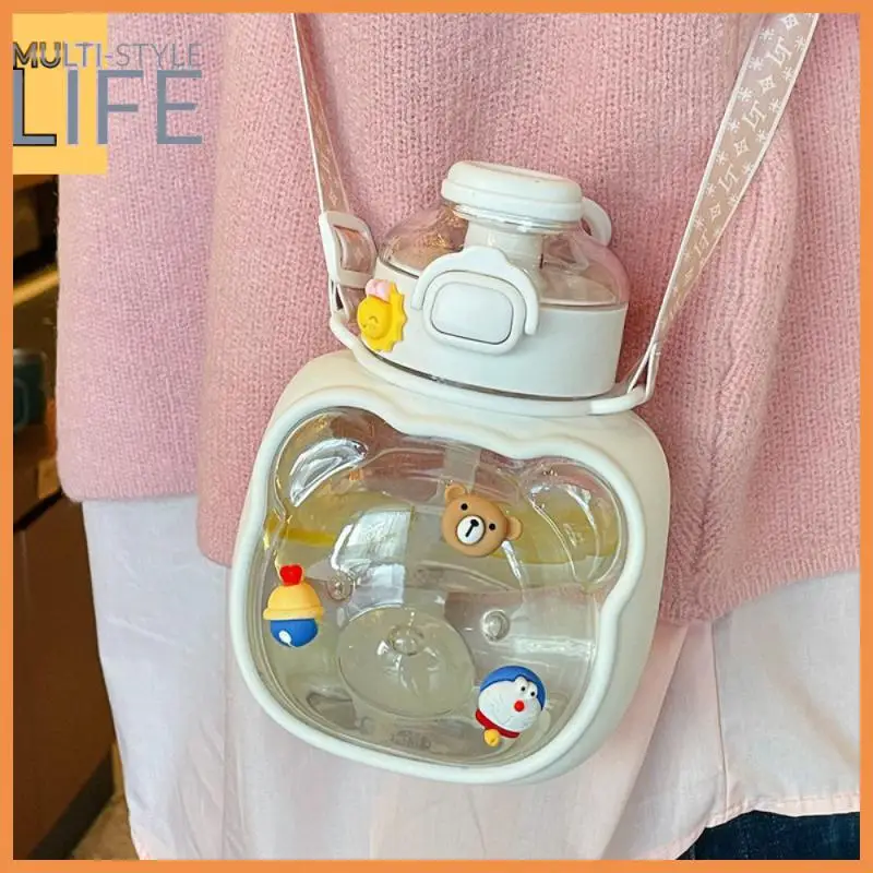 

360° Seal Leakproof Childrens Water Bottle Cartoon Baby Bottle Water Leakage Prevention Design Safe And Non-toxic Water Bottle