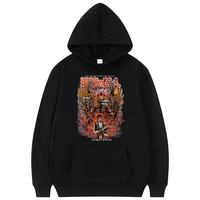 japanese anime attack on titan eren yeager graphic printed hoodie premium aesthetic essential hoodies men women loose sweatshirt