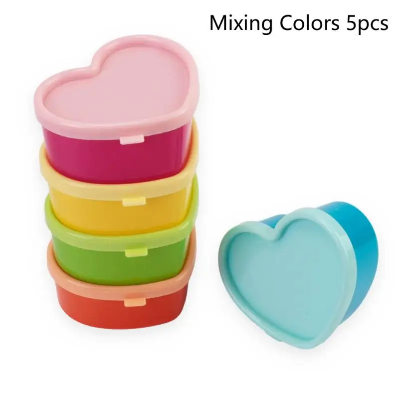 

Набор из 5 пластиковых контейнеров для соусов WHPHous