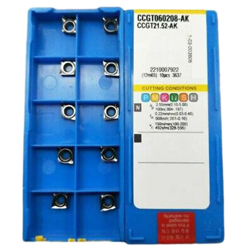 Прецизионный инженерный для алюминия CCGT 060208 CCGT21 52 индексируемые твердосплавные