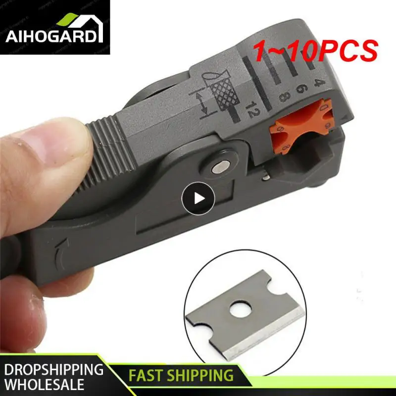 

Автоматические плоскогубцы Urijk, многофункциональный инструмент для зачистки проводов, обжимной инструмент для зачистки, шестигранный ключ, 1 ~ 10 шт.