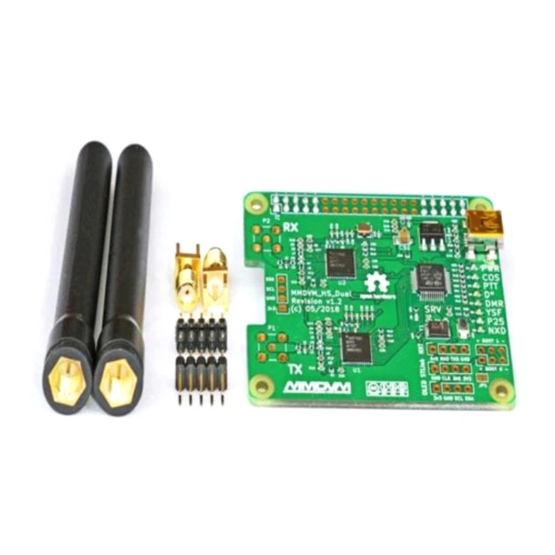 

F3MA MMDVM Модуль дуплексных точек доступа Поддержка слота P25 DMR DMR с 32-битным процессором ARM Светодиод для платы RPI