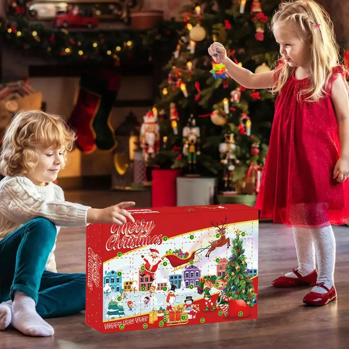 Рождественская декомпрессионная слепая коробка детский эксклюминатор Pioneer