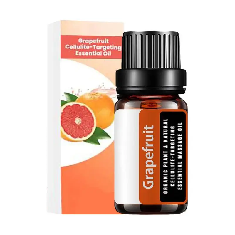 

10mL Grapefruit Extract Oil Fat Burner Oil Essential Oil For Diffuser Pure And Natural Aromatherapy Grapefruit Essential Oil