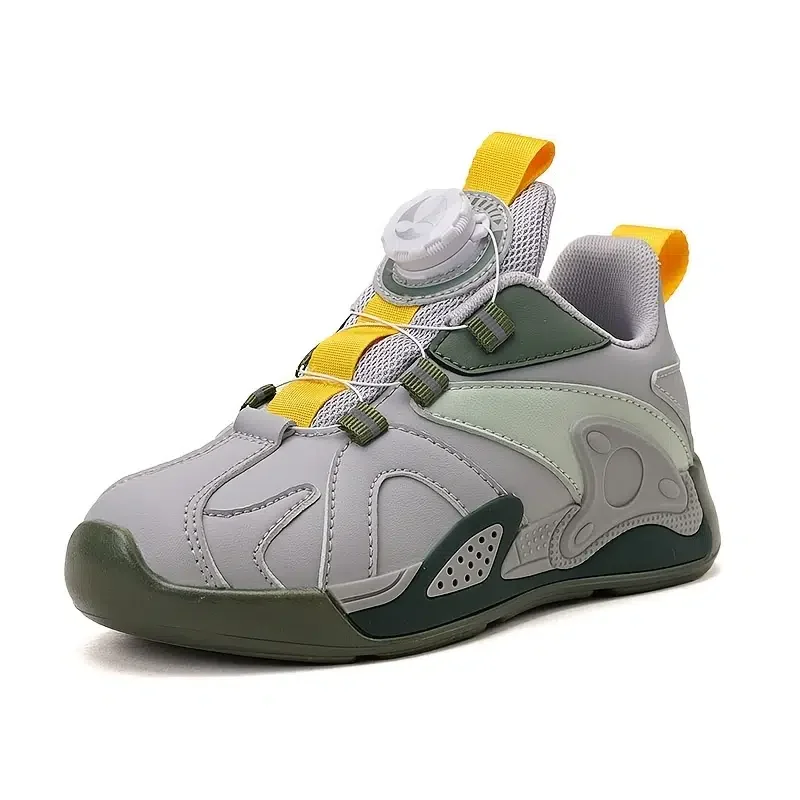 Kids Ultralight Breathable Sneakers With Chic Design For Outdoor Tennis Running Walking