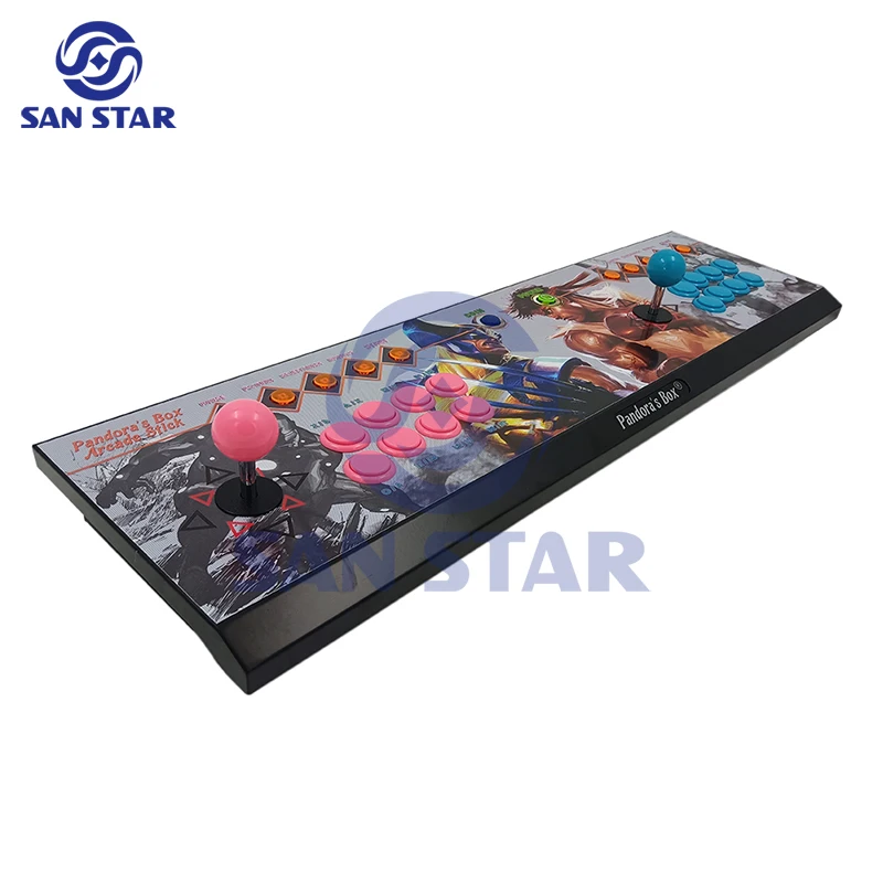 

Retro 3D Bartop Cabinet Gamepad Arcade Game Console Pandora Saga Box DX Special 3000 in 1 Multiplayer Joysticks FitghBox