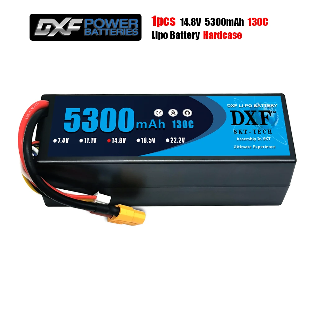 DXF 2S 3S 4S 6S Lipo Battery 7.4V 11.1V 15.2V 14.8V 22.2V 5300mAh 5200Mah 8400Mah 7000mAh 6200mAh 6750mAh 6500mAh for RC Parts