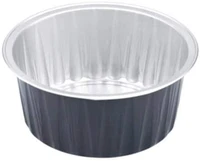 3 2 5 125ml 100 pk 4oz disposable aluminum foil cups for muffin cupcake baking bake utility ramekin cup dark grey