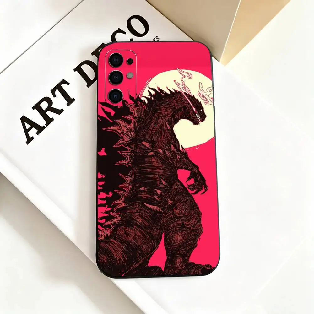Фото Чехол для телефона Japan Monster G-Godzillas-s для Samsung S25, S24, S21, S22, S23, S30, Ultra, S20, Plus, FE, Lite, Note, 10, черный №2