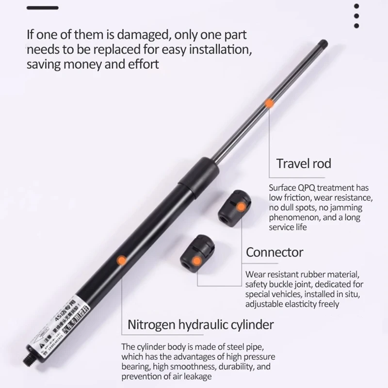 Гидравлический стержень багажника автомобиля для Hyundai Santa Fe CM MK2 2007 ~ 2012 опора