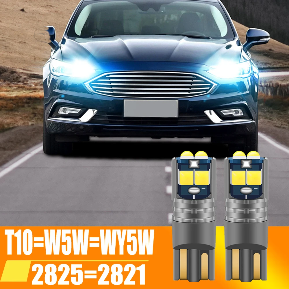 

2pcs High Quality T10 W5W Super Bright Car Interior Reading Dome Light Marker Lamp 168 194 LED Auto Wedge Parking Bulbs Orange