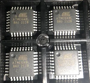 IMPORTED ORIGINAL ATMEGA8L-8AU TQFP32 8KB FLASH 8-BIT MICROCONTROLLER AVR SINGLE CHIP MICROCOMPUTER