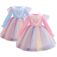 kids christmas clothes for baby girl birthday party princess dress children flower prom dresses girls clothing robe simple 11