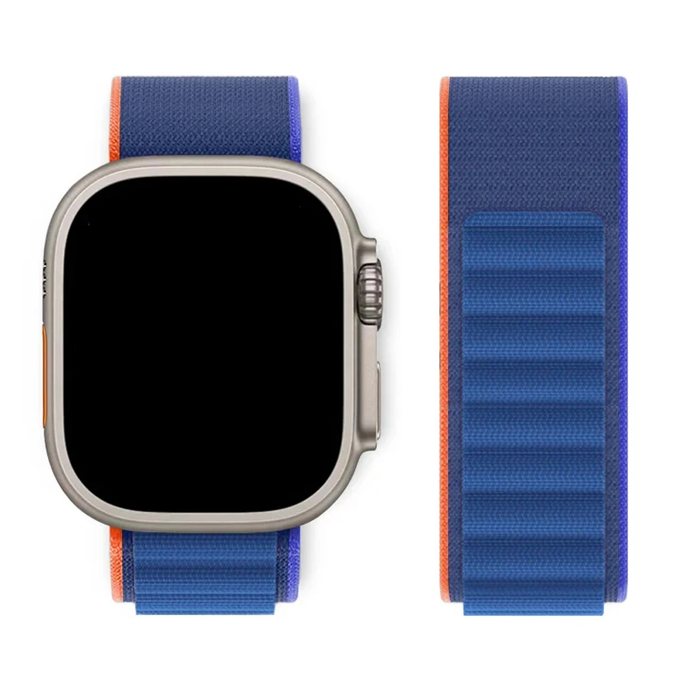 Фото Ремешок Alpine для Apple Watch Band Ultra 1/Ultra 2 49 мм 46 45 мм 44 мм 41 мм 40 мм Браслет iWatch Series 10 9 8 7 6 5 4 3 Se Correas №2