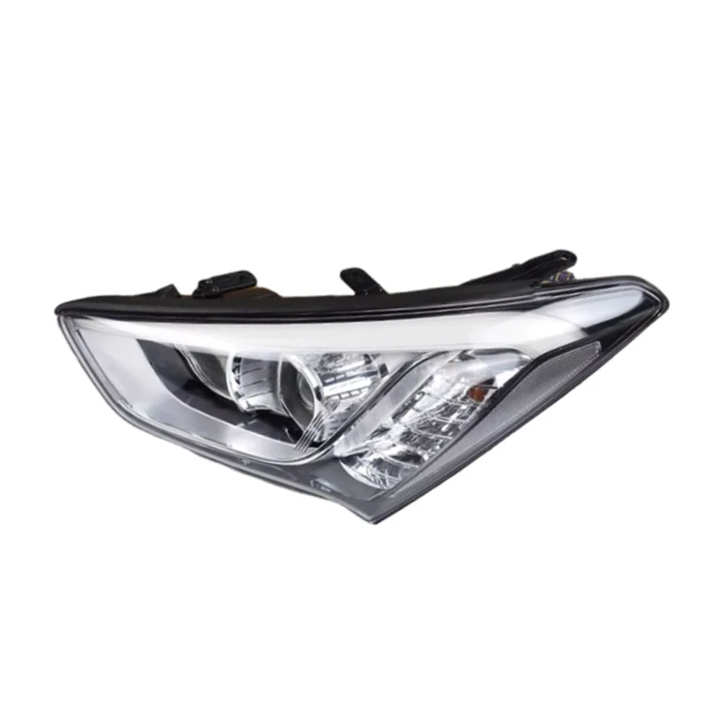 Фото ﻿   Для Hyundai Santa Fe (IX45) 2013-2015: передняя фара, галогенная лампа, аксессуар для автомобиля, фара в бампер №2