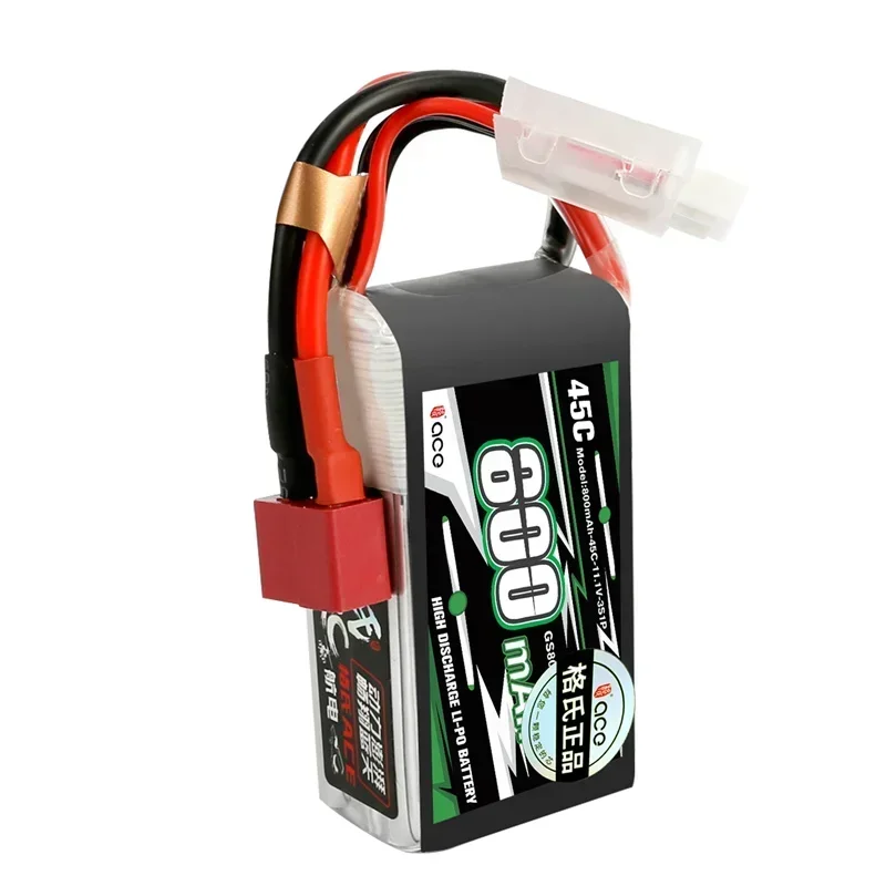 Gens ACE 3S 11.1V 800mAh 45C Lipo T-plug