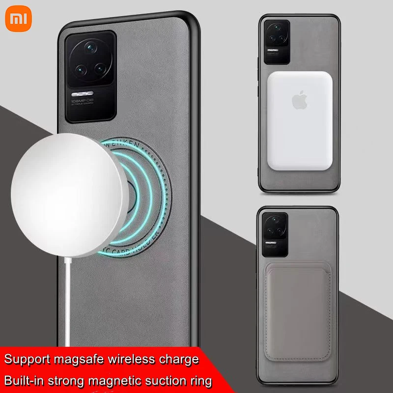 

Wireless Charger Case For Xiaomi Redmi K50 Game Note 11 10 9 8 Pro Mi Poco F3 F4 GT Mi 12 12X Mi 11 Ultra 11 Pro New Cover