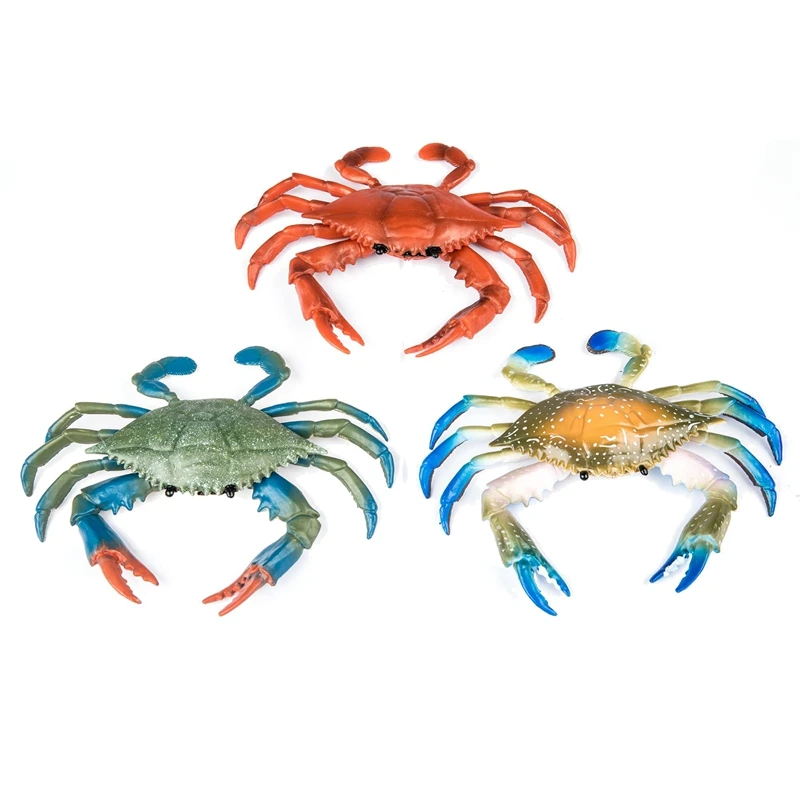 

Украшение в виде краба, Голубой краб, настенное украшение, имитация морской жизни, статуя животного, научное образование, реквизит