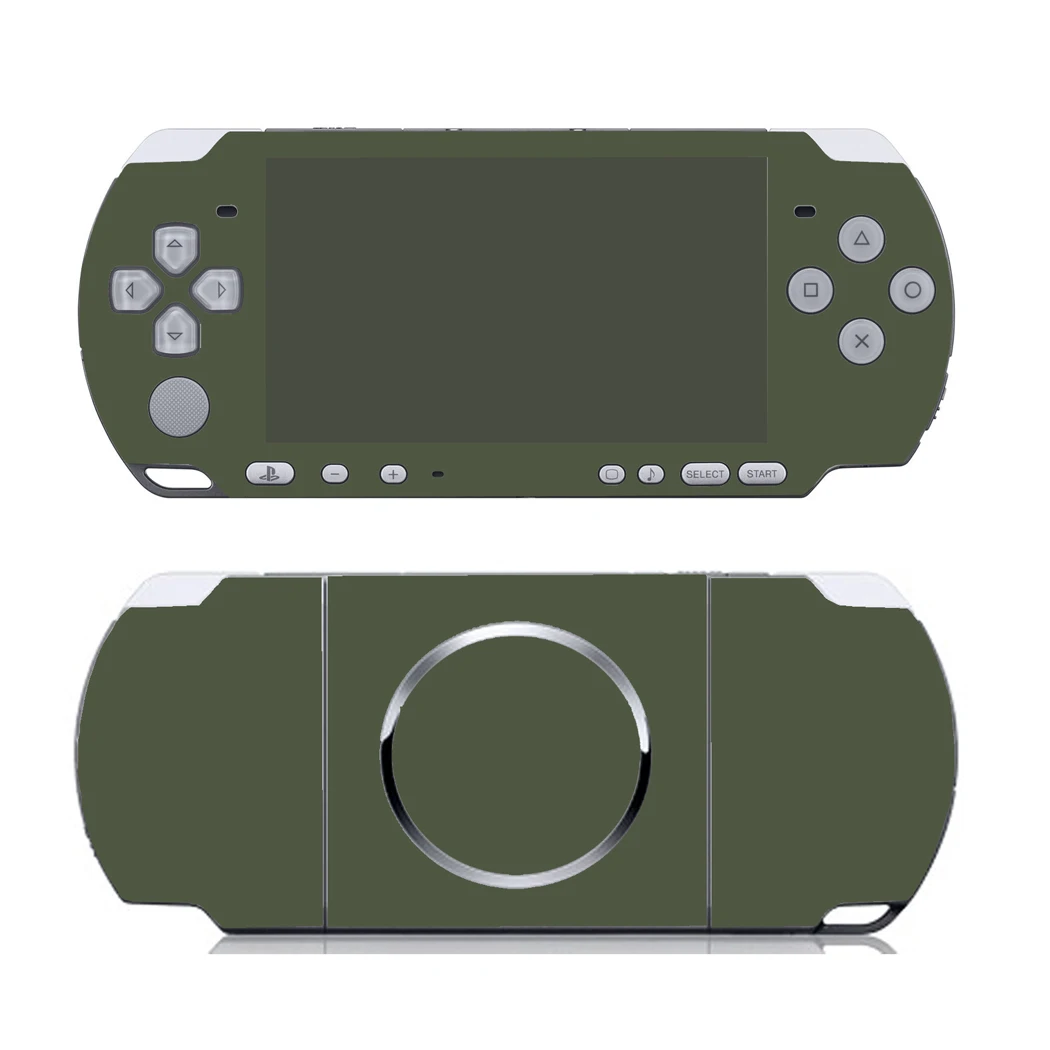 10 чистых однотонных цветных виниловых наклеек Защитная пленка для Sony PSP 3000