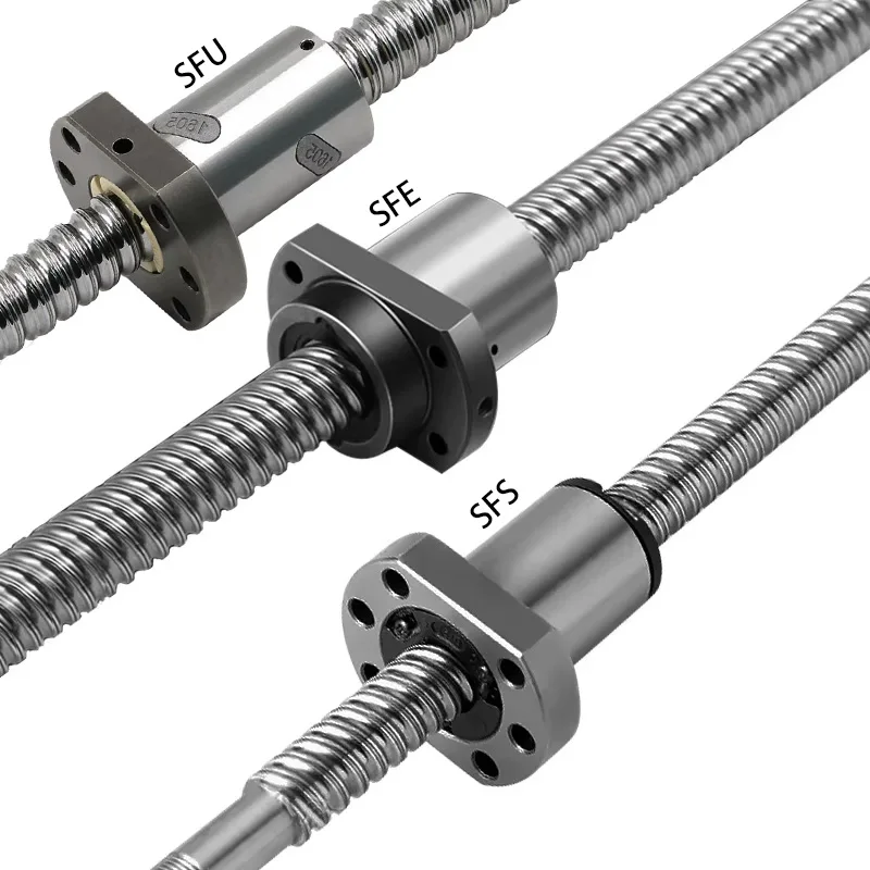 

Шариковый винт SFU1204 SFS1205 SFS1210 100-550 мм