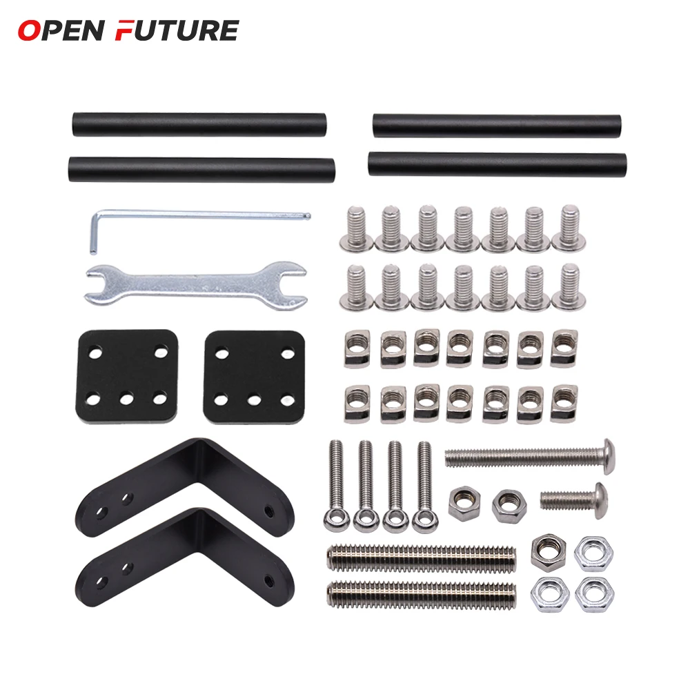 

Upgrade 3D Printer Parts Aluminum Alloy Supporting Pull Rod Kit Tie Rod Set Compatible With Creality Ender-3/Ender-3S/Ender-3Pro