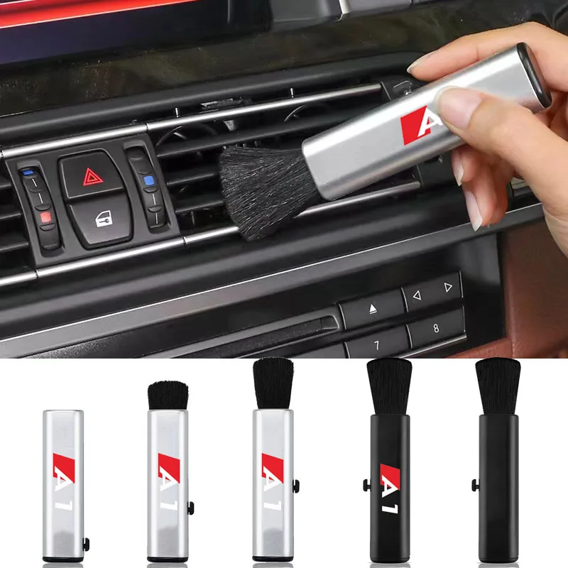 

Car dusting brush cleaning retractable soft brush For Audi Sline TT A1 A3 A4 A5 A6 A7 A8 Q3 Q5 Q7 Q8 S S3 S4 S5 S8 Sports Avant