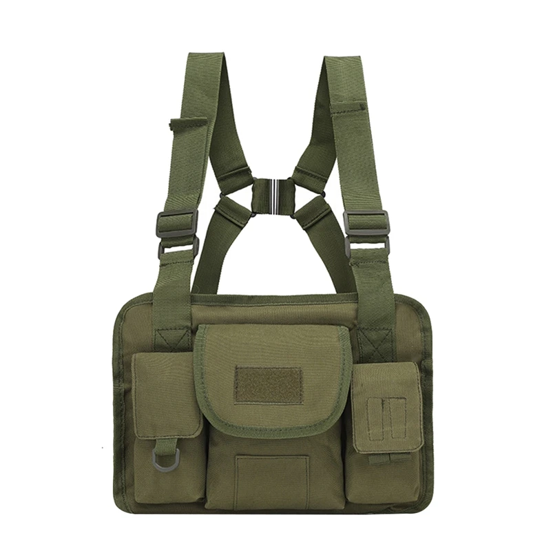 

Young Fashion Sports Outdoor Hip-Hop Bag Chest Backpack Hip-Hop Trendy Bag