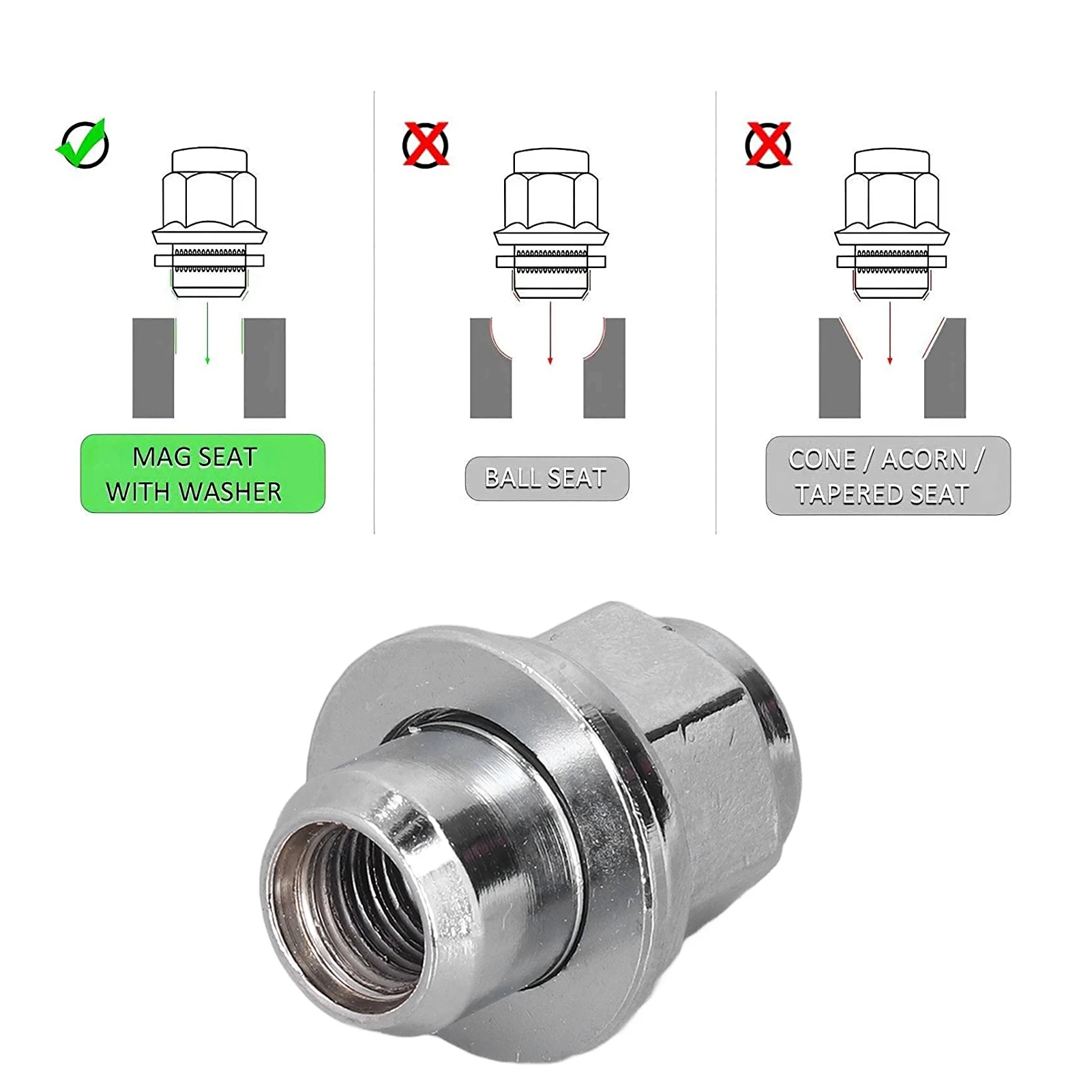 Модель 90084 дюйма кованая сталь 94001-1995 замена для Toyota Tacoma 2003 ‑ 2015 2020 88972745 GM 1 шт.