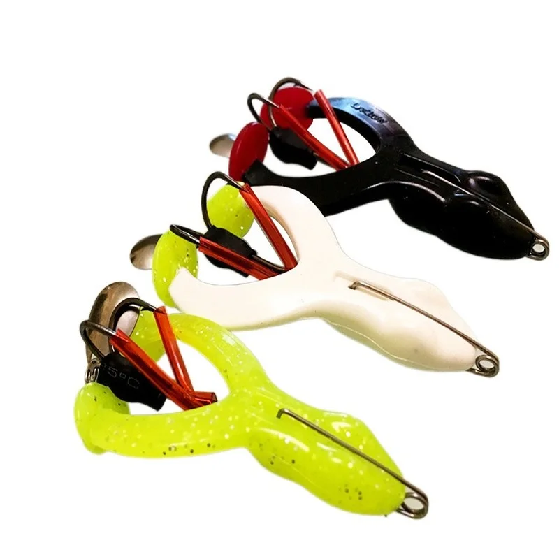 

1 Pcs New Thunder Frog Lu Asia Soft Bait Sequins Fishing Supplies