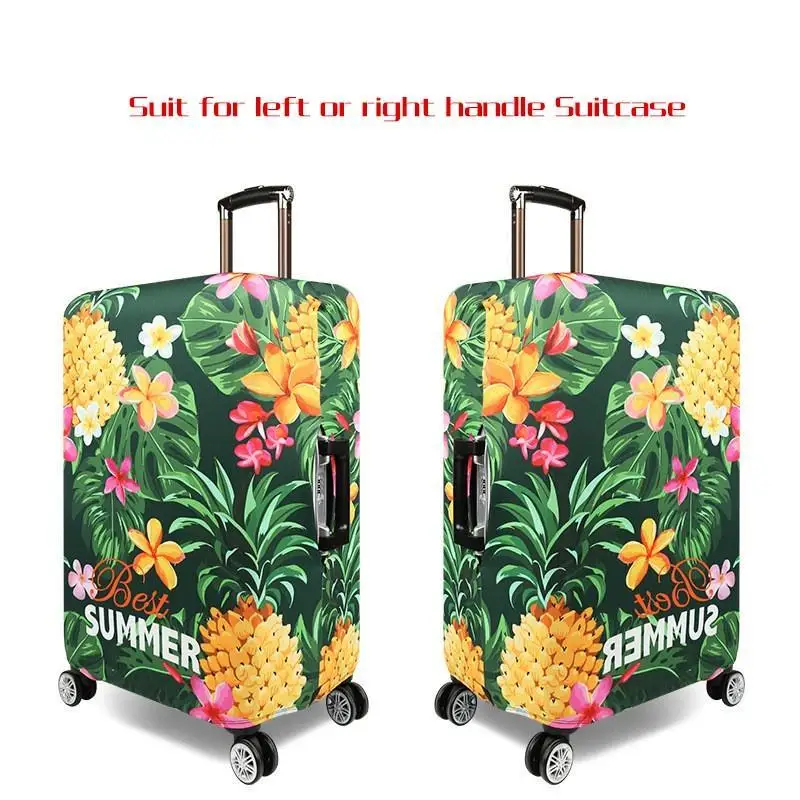 18-22inch New York Paris Iron Thicken Luggage Protective Cover Trolley Baggage Travel Bag Cover Elastic Protection Suitcase Case