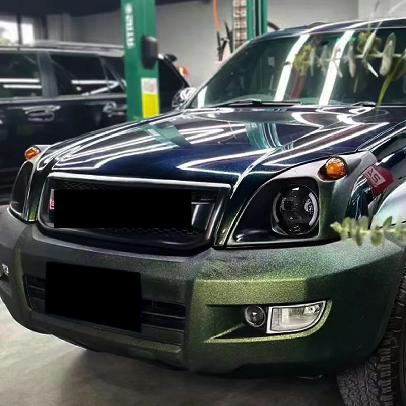 Фара головного света для Toyota land cruiser prado LC120 700 4000 дневные ходовые огни дальний и