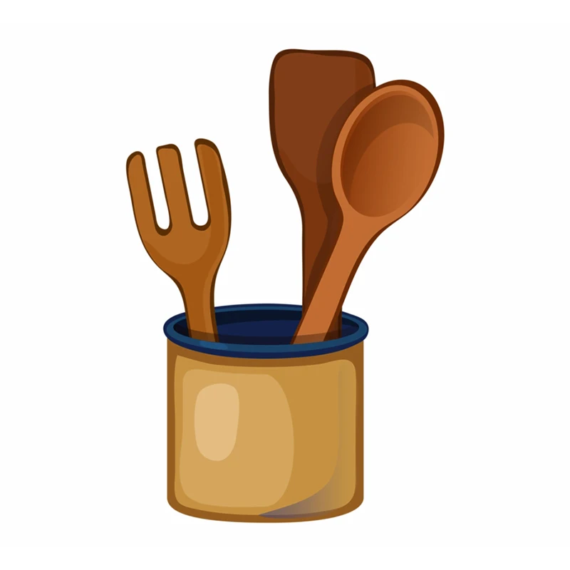 Настенная наклейка для кухни Jess Curly