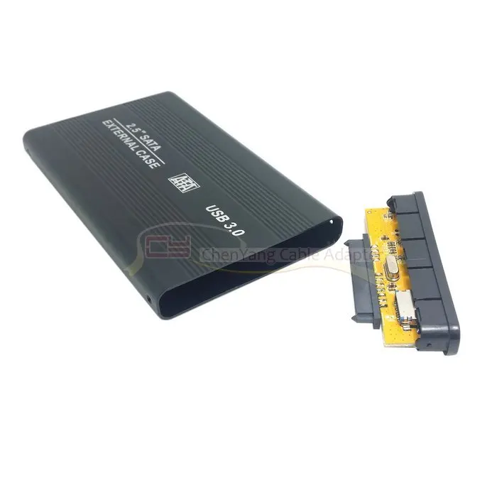 Корпус для внешнего жесткого диска 2 5 дюйма Sata 22pin 7 + 15 SSD к USB 3 0 ноутбука ПК VR Mac с