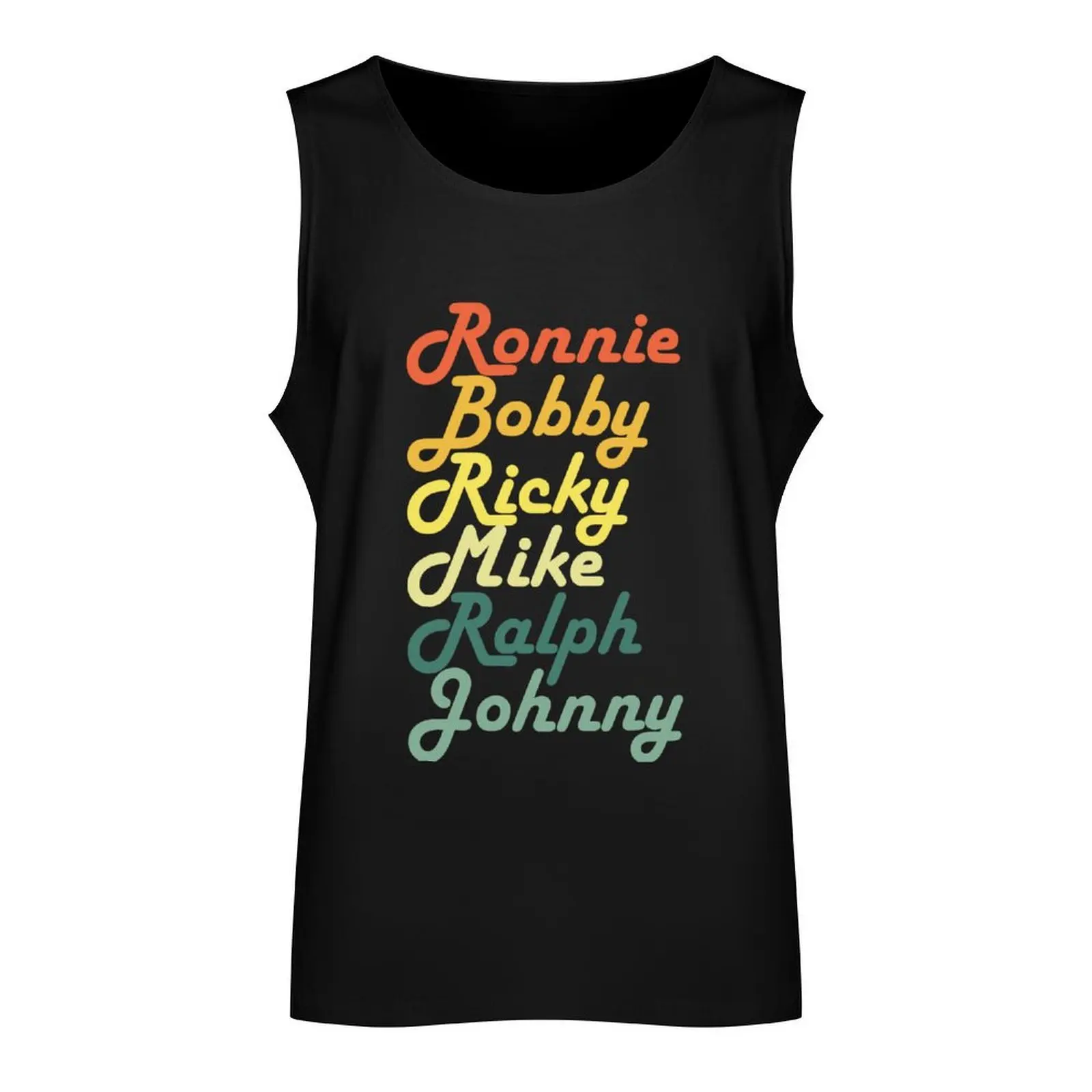 Ронни Бобби Рик Майк Ральф и Джонни Майка жилет мужская Спортивная одежда