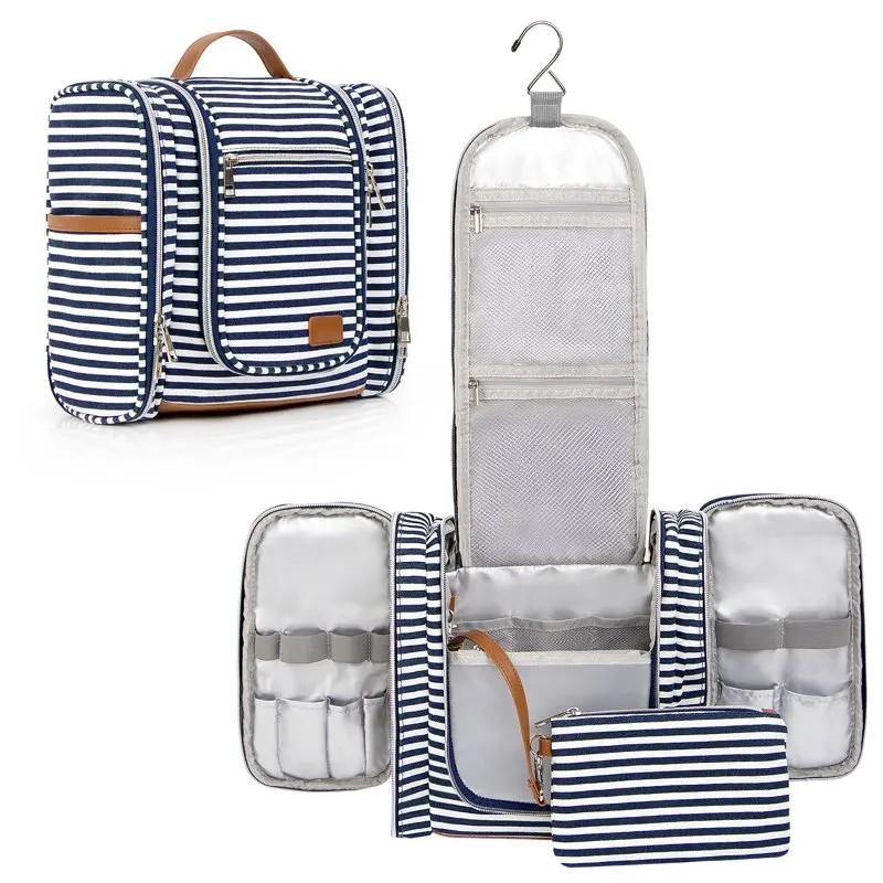 Travel Hanging Toiletry Bag for Women Men Water Resistant Cosmetic Makeup Bag