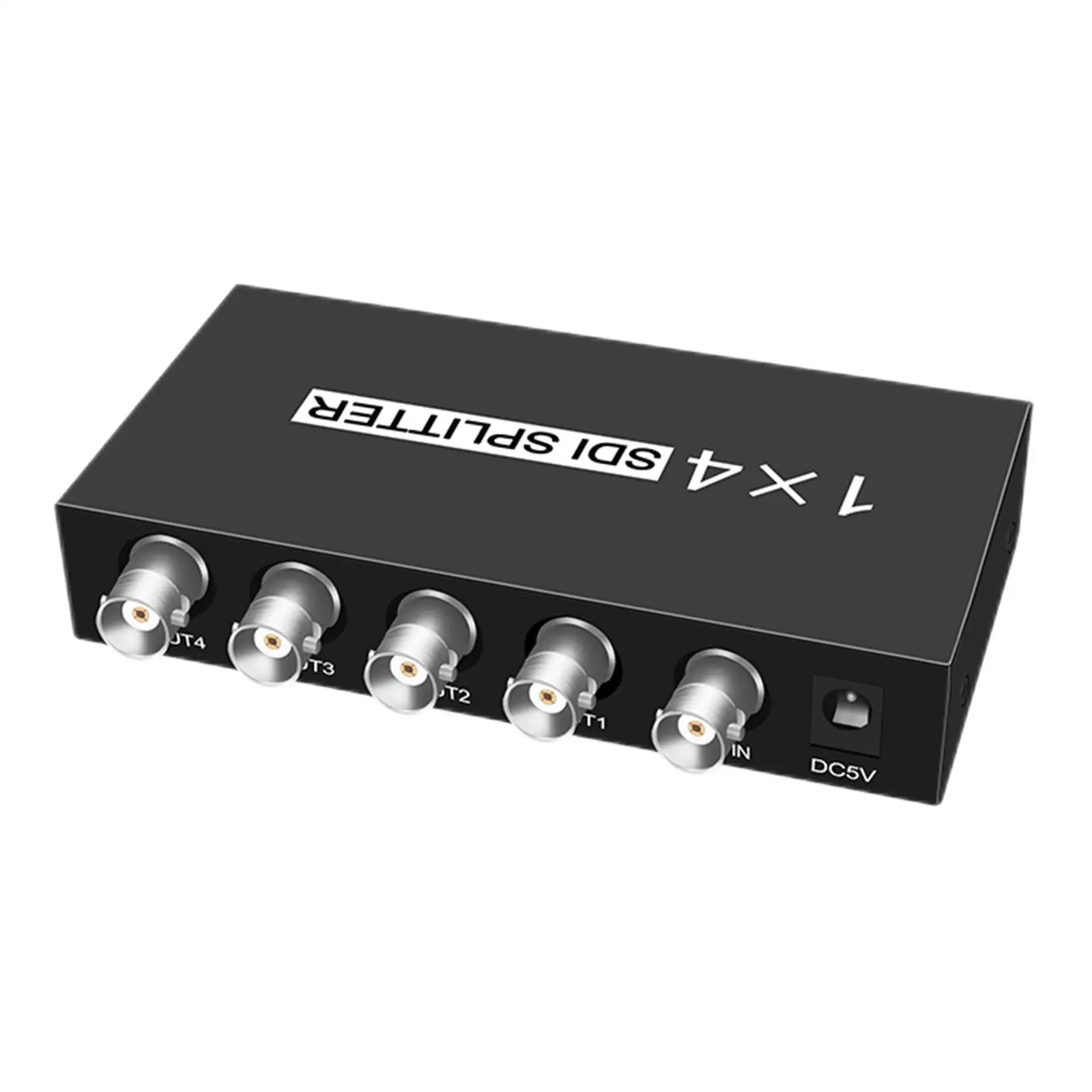 

Amp Splitter Multiplier for Projector Monitor 4 Way SD/HD/3G-Sdi for DVR SDI System Extender Distributor Distribution Amplifier